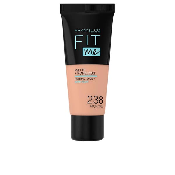 MAYBELLINE FIT ME MATTE+PORELESS foundation #238-rich bronzer