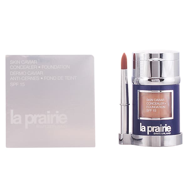 LA PRAIRIE SKIN CAVIAR concealer foundation SPF15 #mocha