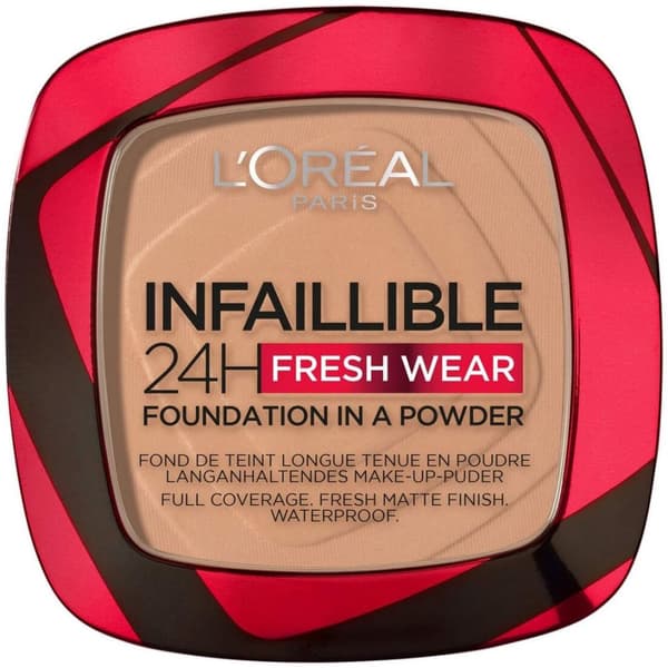 Powder Make-up Base L'Oreal Make Up Infallible 24H Fresh Wear (9 g)