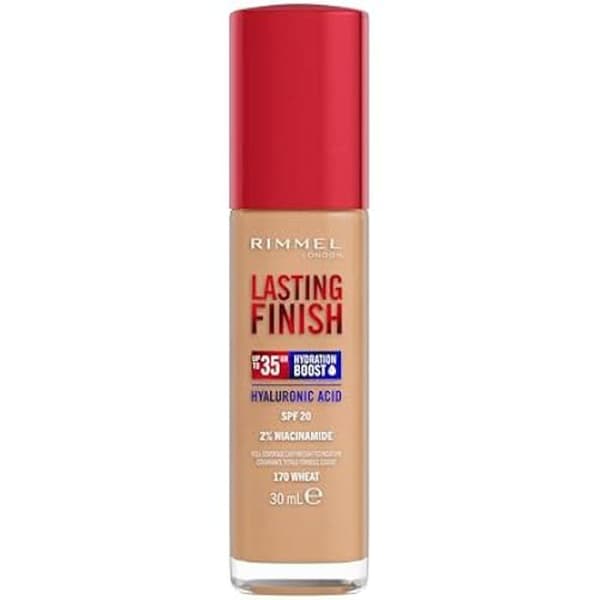 Foundation - RIMMEL - Rimmel London Lasting Finish - 35h hold - Vegan - Hög täckning - 30 ml