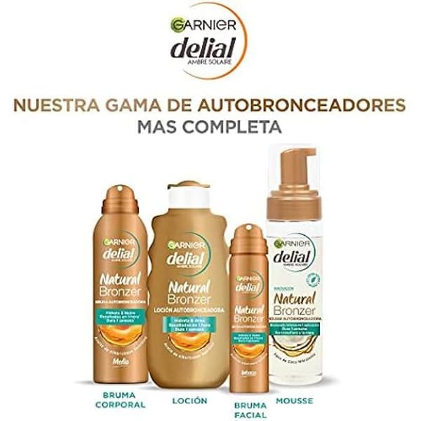 Self-Tanning Mist - GARNIER - Natural Bronzer - 75 Ml - Intensiv nyans - Alla hudtyper