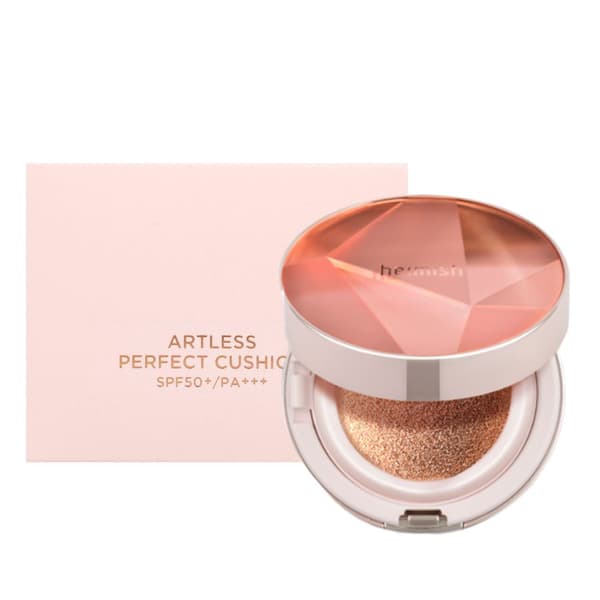 Heimish ARTLESS PERFECT CUSHION SPF50+ PA+++ No. 25 Medium Beige 13 g - Meikkivoide aurinkovoidetta