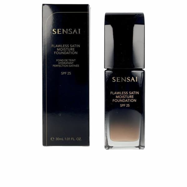 Flydende makeup foundation Kanebo Sensai 204-honey beig Spf 25 Spf 20 30 ml