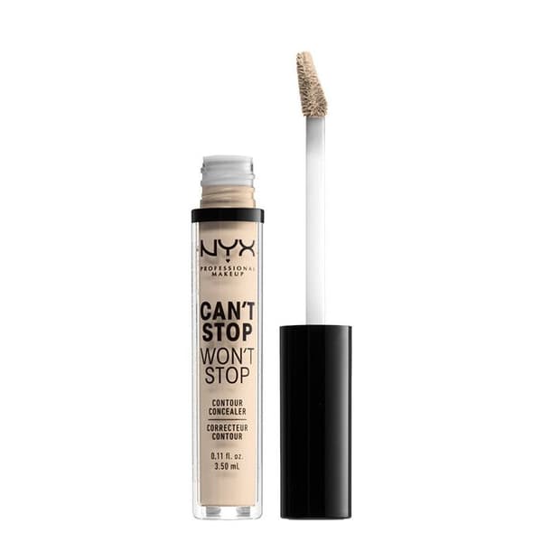 Anti-cernes - NYX - Can't Stop Won't Stop - Matt finish - 3,5 ml - Heltäckande täckning