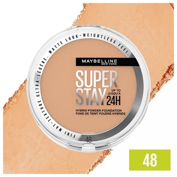 Pulver - Maybelline New York - Superstay 24h - N°48 - 9g - Vattentät och lätt