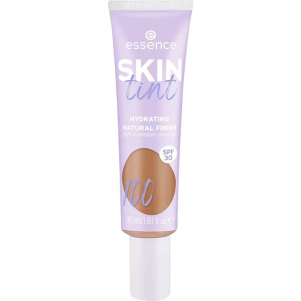 Foundations - Essens - Hudton - Nyans 100 - SPF 30 - Vegan - Fuktighetsgivande