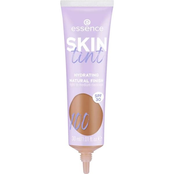 Foundations - Essens - Hudton - Nyans 100 - SPF 30 - Vegan - Fuktighetsgivande