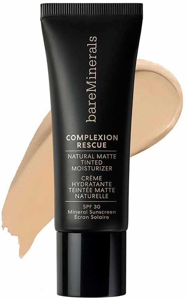 Hydrating Cream with Colour bareMinerals Complexion Rescue Opal Spf 30 35 ml