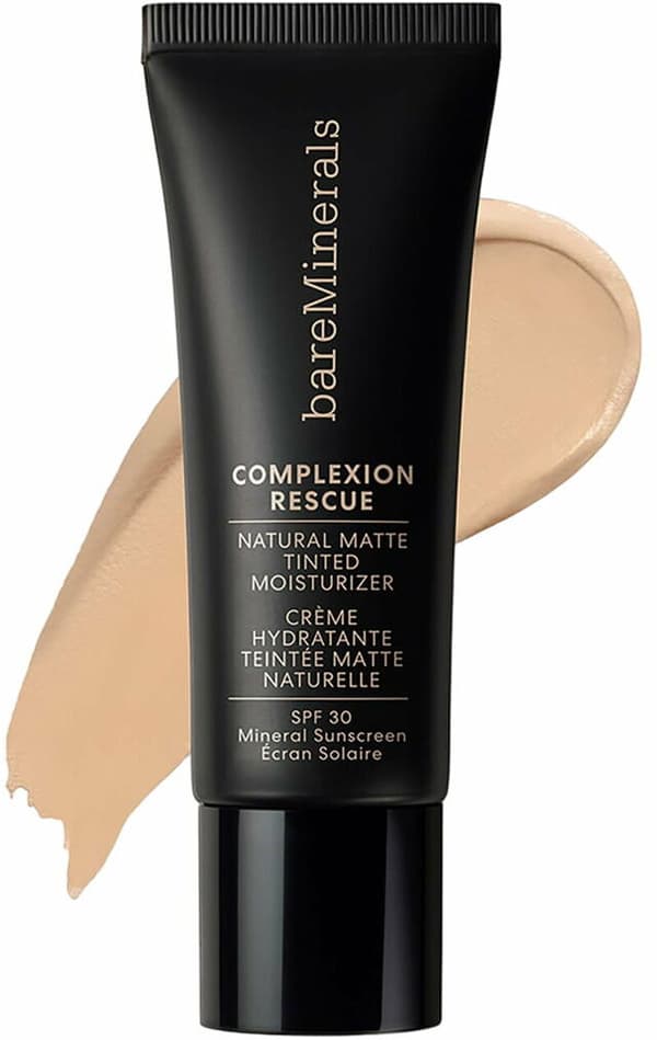 Hydrating Cream with Colour bareMinerals Complexion Rescue Opal Spf 30 35 ml
