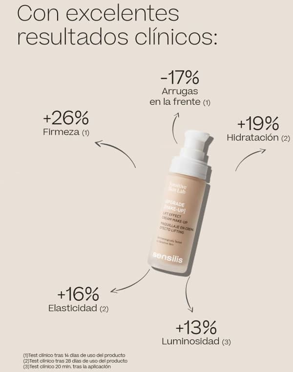Crème Make-up Base Sensilis Upgrade [Make-Up] Nº 03 Miel doré 30 ml