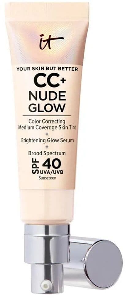 Crème Make-up Base It Cosmetics CC+ Nude Glow Fair porcelain Spf 40 32 ml