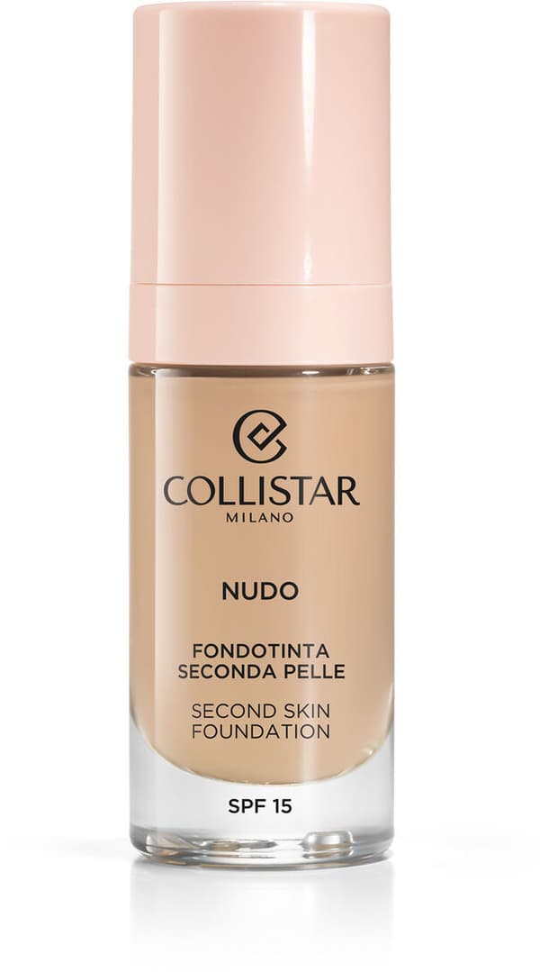 Fluid Foundation Make-up Collistar NUDO Nº 2R Beige rosato Spf 15 30 ml