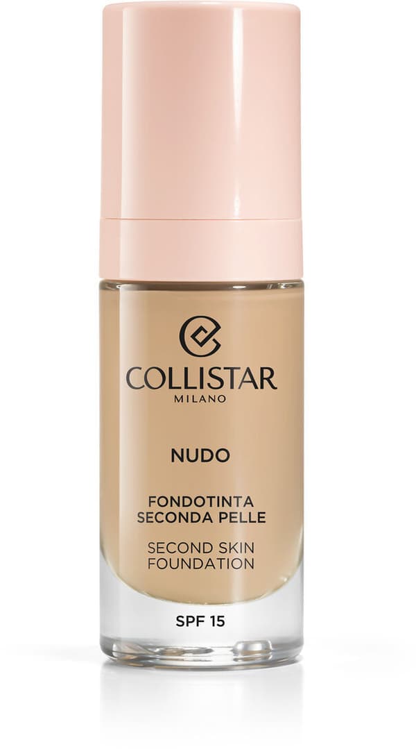 Fluid Foundation Make-up Collistar NUDO Nº 2G Beige dorato Spf 15 30 ml