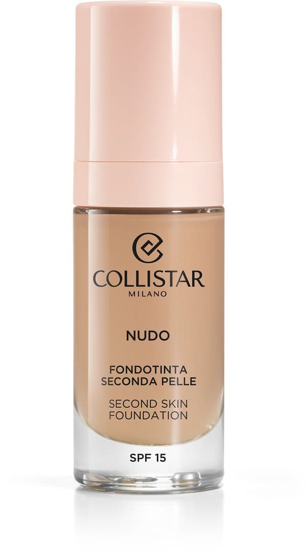 Fluid Foundation Make-up Collistar NUDO Nº 3R Naturale rosato Spf 15 30 ml
