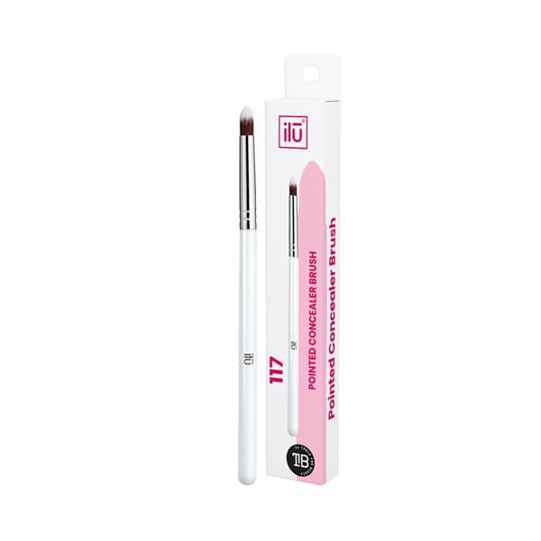 Ilū Make Up Spetsig Concealer Borste 117 - borste för concealer