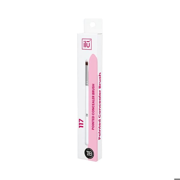 Ilū Make Up Spetsig Concealer Borste 117 - borste för concealer