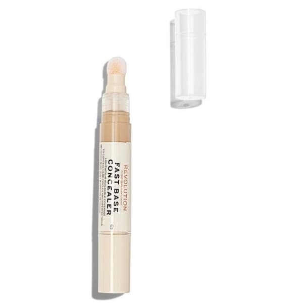 Korrektör Anticerne - Makeup Revolution - Fast Base - C5 - Beige - Kräms konsistens