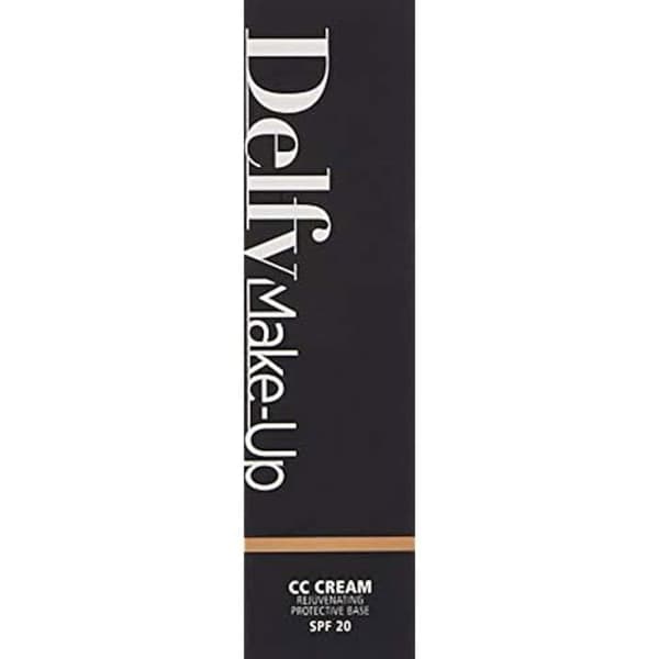 Foundation - Delfy - SPF20 CC Cream - Färg Cappuccino - SPF20 Protection - Paket om 1