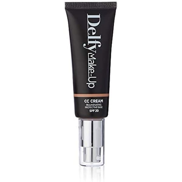 Foundation - Delfy - SPF20 CC Cream - Färg Cappuccino - SPF20 Protection - Paket om 1