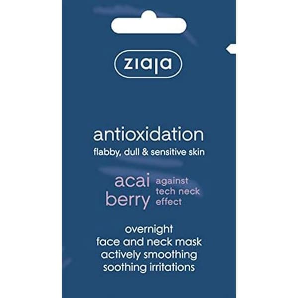 Nattmask - ZIAJA - Acai - 7 Ml - För alla hudtyper - Intensiv hydrering
