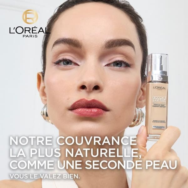 Foundation - L'OREAL PARIS - Accord Perfect - 7R Ambre Rose - 30 ml - 49 nyanser tillgängliga