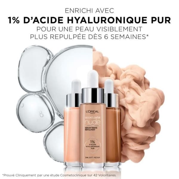 L'Oréal Paris Accord Parfait Tinted Plumping Serum 4-5 Medium