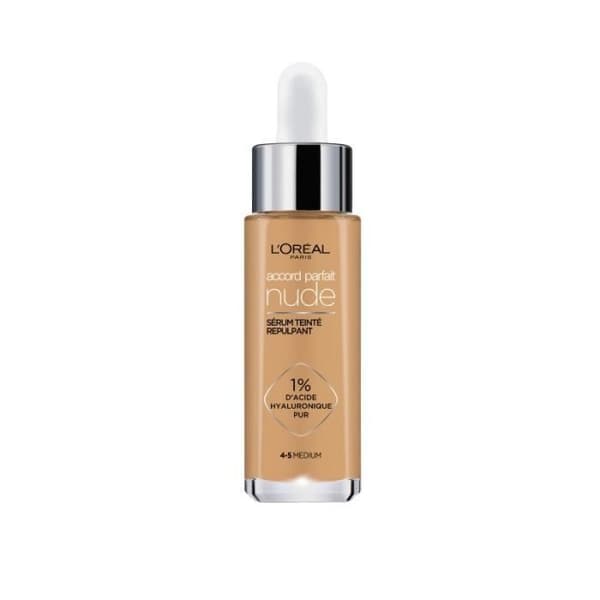 L'Oréal Paris Accord Parfait Tinted Plumping Serum 4-5 Medium