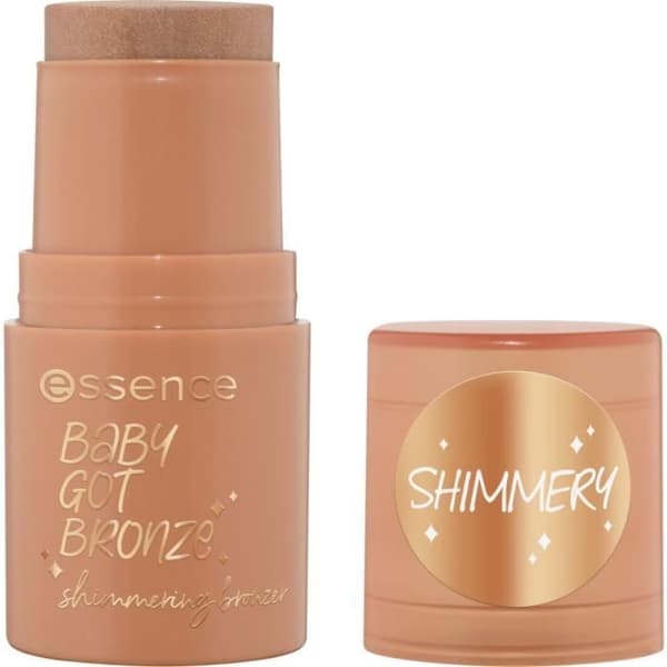 Essence - Bronzer i stick med glimmer Baby Got Bronze Shimmering Bronzer - 10 Golden Hour