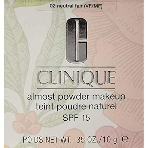 Powder - Clinique - Almost Powder Makeup SF 15-02 - Tint Neutral Fair - 10 g - Alla hudtyper