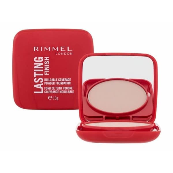Rimmel London 10g Powder Foundation Långvarig Finish, Porcelain 01 Fair, Makeup
