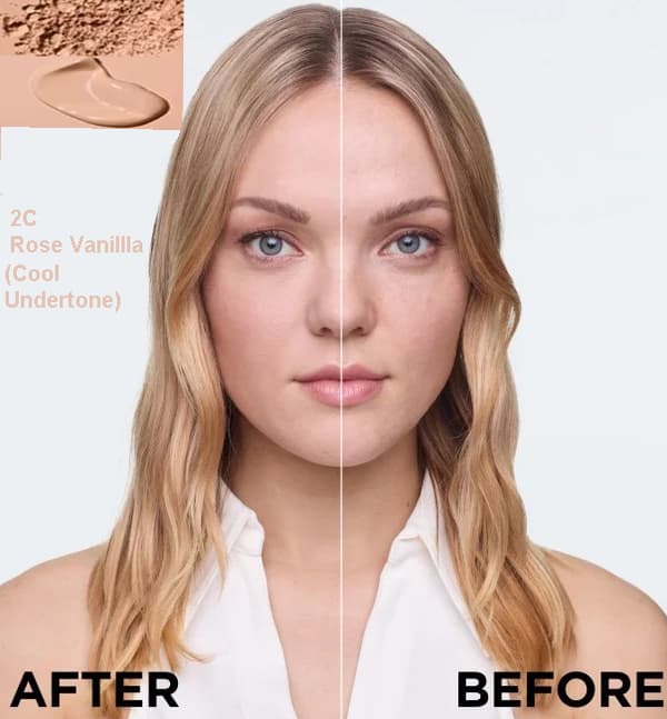 L'Oreal True Match Genius 4-in-1 SPF30 Cream to Powder Foundation-2C Rose Vanilla