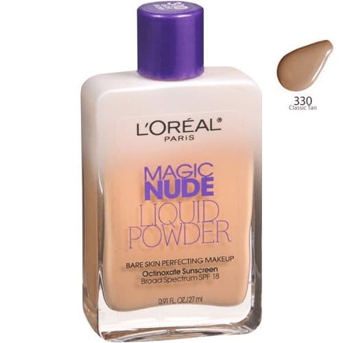 L'Oreal Nude Liquid Bare Skin Perfect Makeup SPF18-Classic Tan