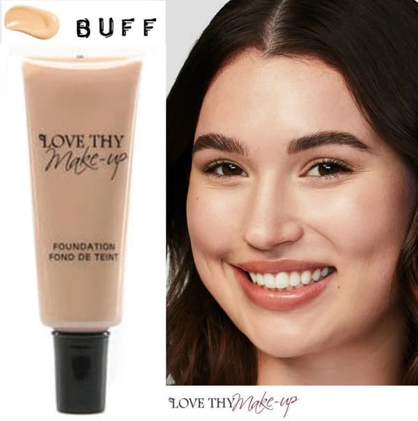 Love Thy Make-Up Cruelty-Free Creamy Matt Foundation-Buff