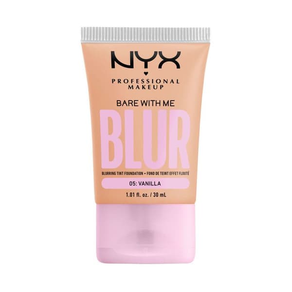 Foundation - NYX Professional Makeup - Bare With Me - Shade VANILLA - Vegan - 12h hydration