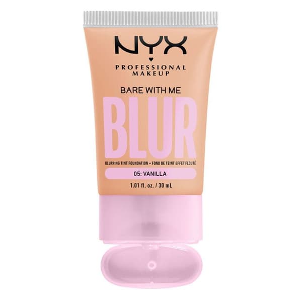 Foundation - NYX Professional Makeup - Bare With Me - Shade VANILLA - Vegan - 12h hydration