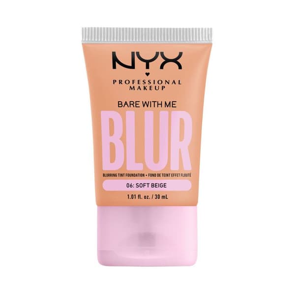 Foundations - NYX Professional Makeup - Bare With Me - SOFT BEIGE - Vegansk - 12 timmars återfuktning
