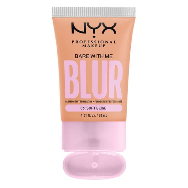 Foundations - NYX Professional Makeup - Bare With Me - SOFT BEIGE - Vegansk - 12 timmars återfuktning
