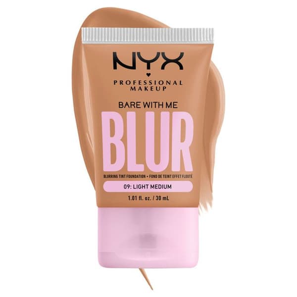 NYX Professional Makeup Bare With Me Foundation LÄTT MEDIUM