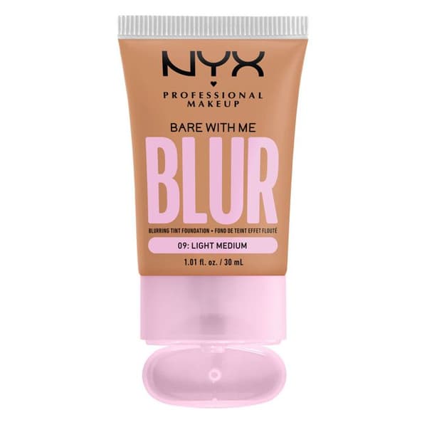 NYX Professional Makeup Bare With Me Foundation LÄTT MEDIUM