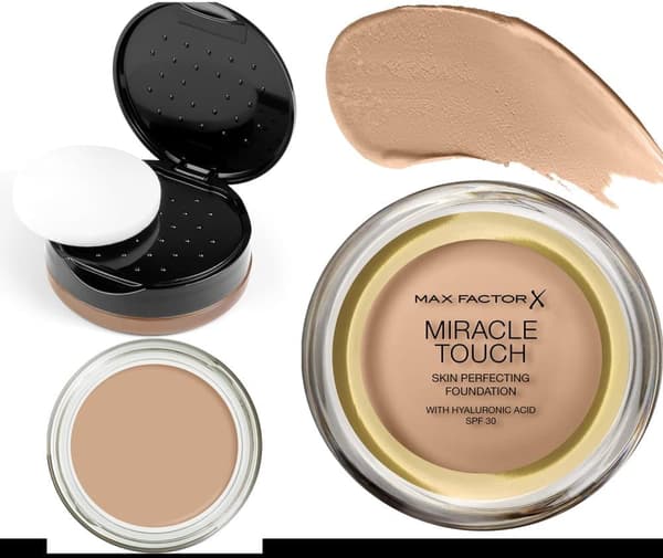 Max Factor Miracle Touch Skin Smoothing Foundation - 48 Golden Beige