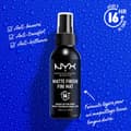 Miniatyrbild 3 av 6: Spray Fixeringsspray - NYX PROFESSIONAL MAKEUP - Dewy Finish - 180 mL - Vegansk - Matt finish