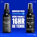 Miniatyrbild 4 av 6: Spray Fixeringsspray - NYX PROFESSIONAL MAKEUP - Dewy Finish - 180 mL - Vegansk - Matt finish