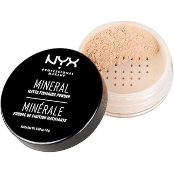 Mineral Finishing Powder - NYX PROFESSIONAL MAKEUP - Lätt/Medium - Matt finish - Vegan - 8 g