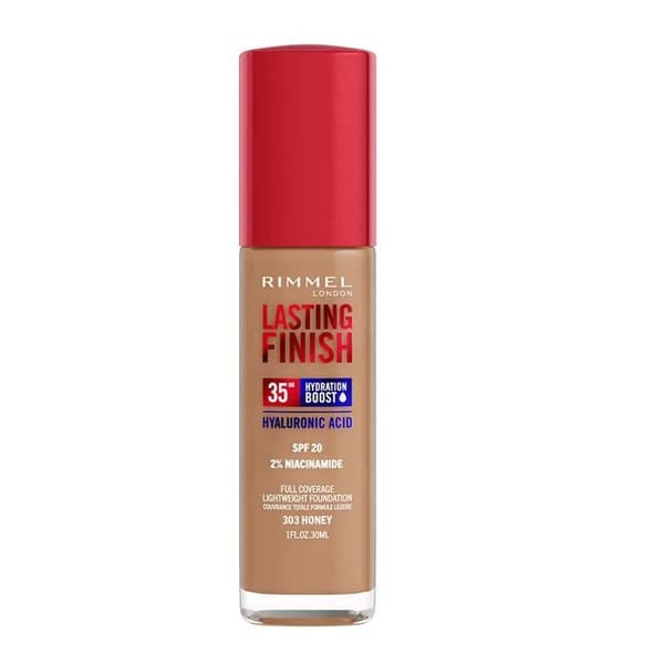 Foundation - Rimmel - 303 Honung - Fuktgivande - Långvarig Hållbarhet - SPF20 - 30ml