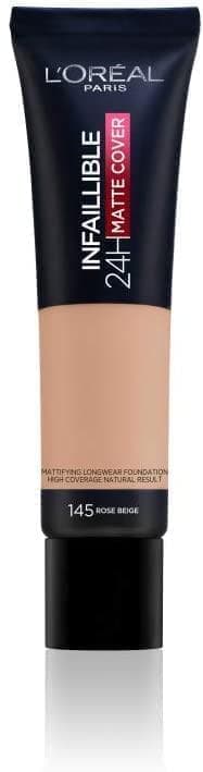 L'Oreal Infallible 24H-Matte Mattifying Foundation - Rose beige