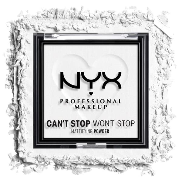 Nyx Professional Makeup Puder Matifierande Can't Stop Won't Stop Transparent