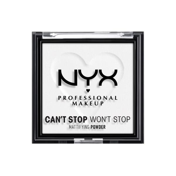 Nyx Professional Makeup Puder Matifierande Can't Stop Won't Stop Transparent