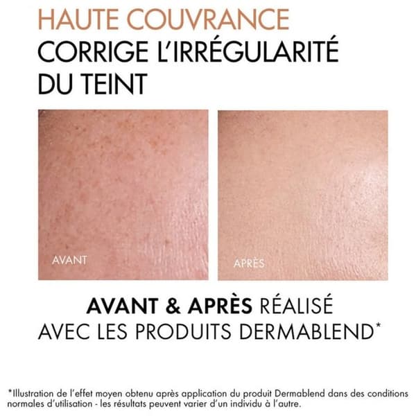 Eau de toilette Vichy DERMABLEND concealer foundation SPF35 #15 - opal 30 ml Unisex