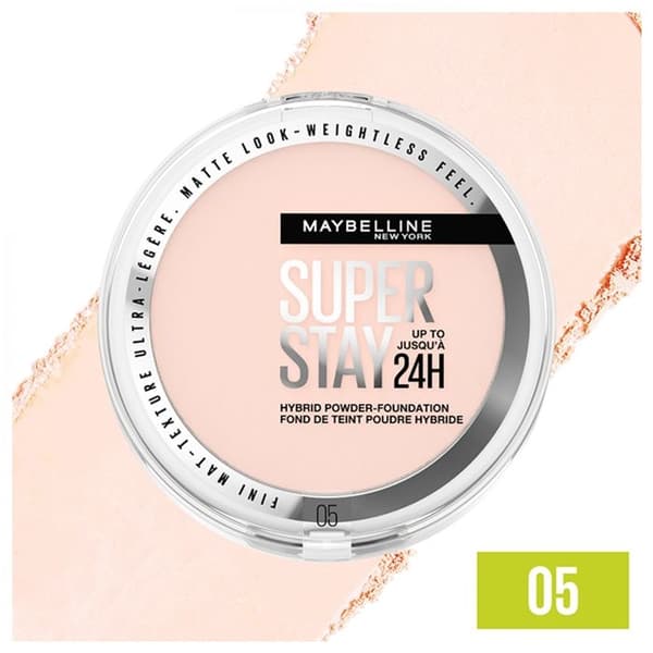 Pulver - Maybelline New York - Superstay 24h - N°05 - 9g - Vattentät och lätt