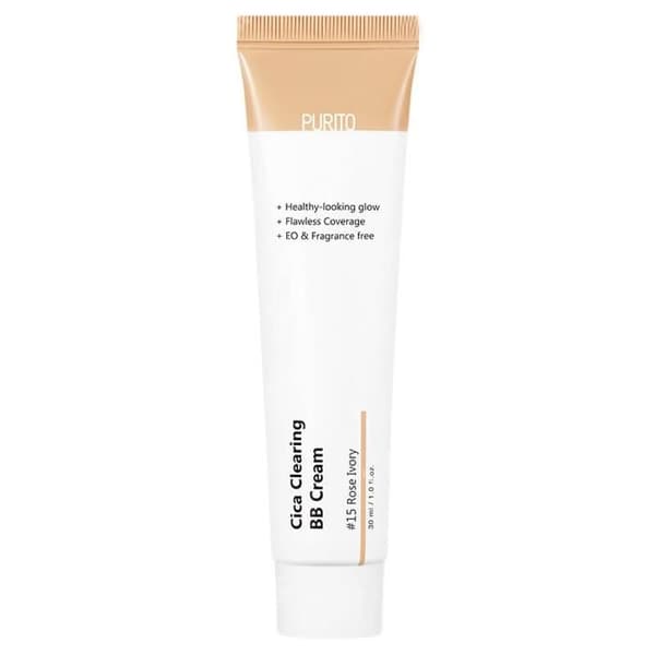 PURITO Cica BB Crème Kompenserande #15 Ros Ivor 30ml
